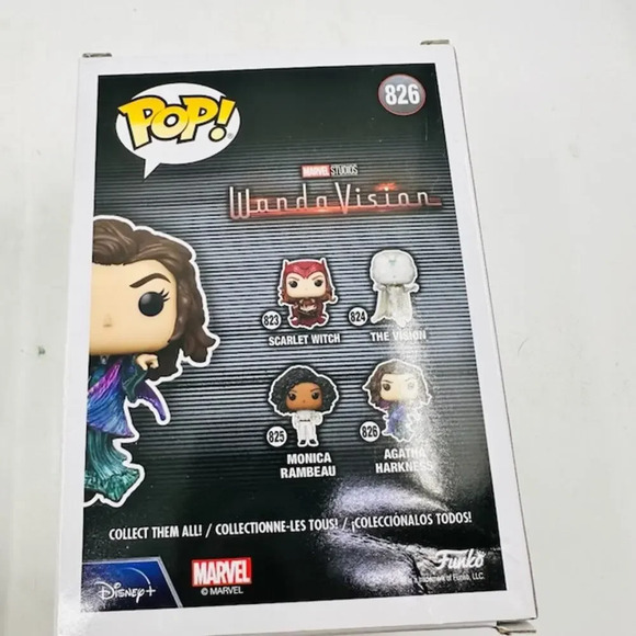 NEW Funko Pop! Marvel: WandaVision - Agatha Harkness Bobblehead #826 - Picture 4 of 7